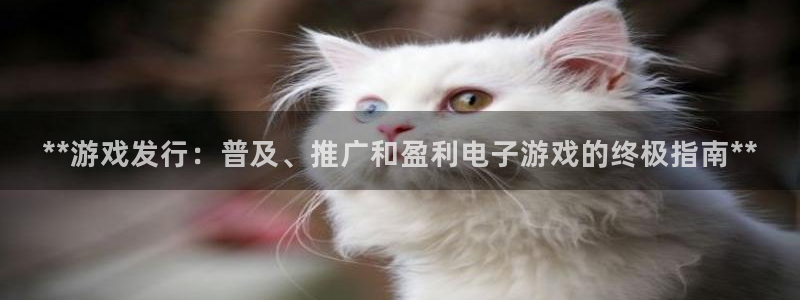 新航娱乐平台登录蒋渭水：**游戏发行：普及、推广和盈利电子游戏的终极指南**